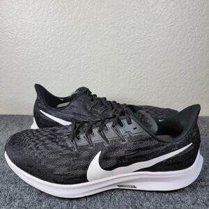 Nike Pegasus 35 Mens 15 Black White Running Shoes Air Zoom Sneakers Performance